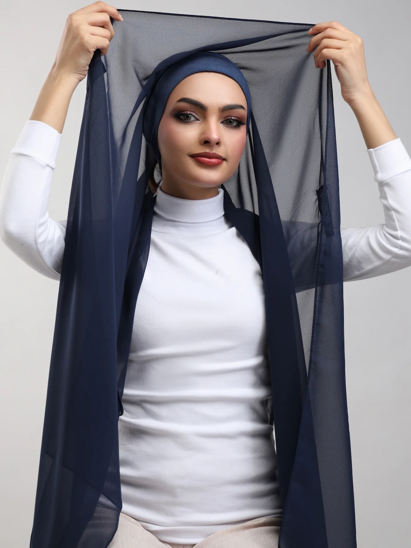 Pre-sewn Instant Georgette